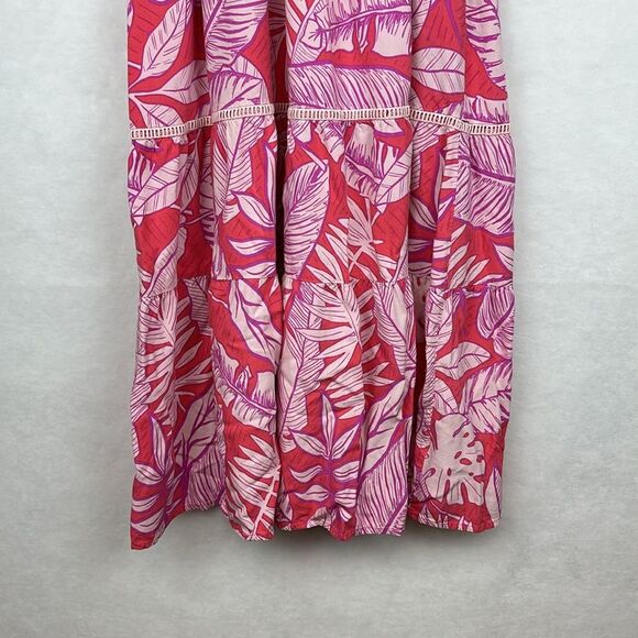 Girls size 14/16 Cat & Jack Long Dress from Target with CORAL w/ADJUSTABLE strap - Picture 3 of 9